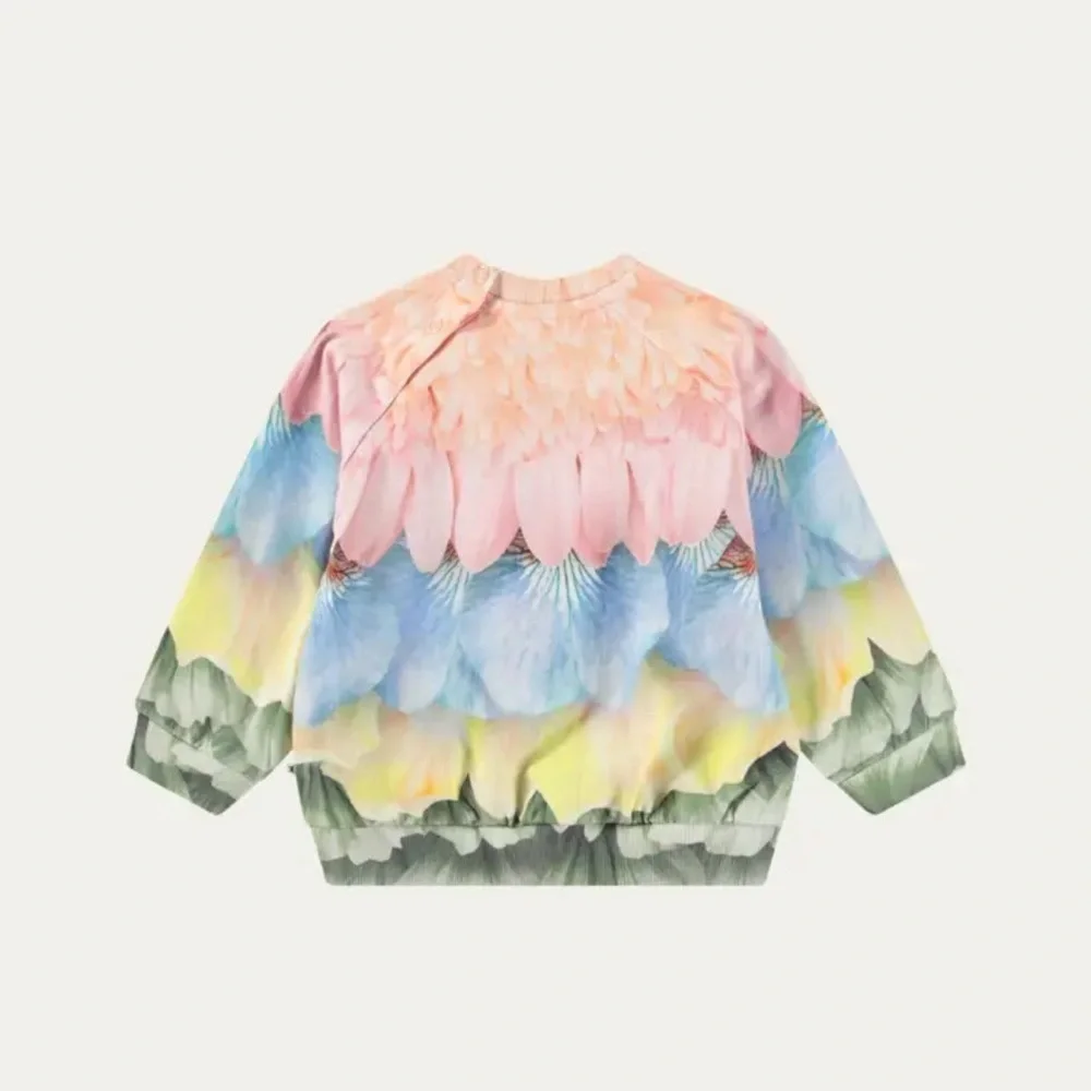 Molo Kids Multicolor Floral Sweatshirt